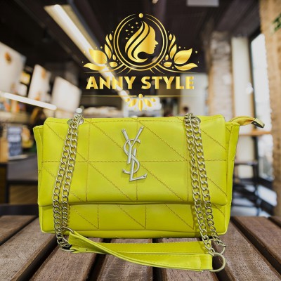 Premium YSL Box Bags Yellow