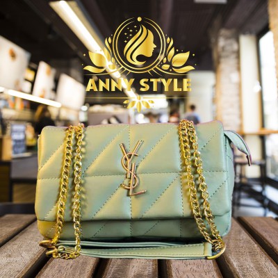 Premium YSL Box Bags Green