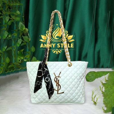 Premium YSL Big Bags White