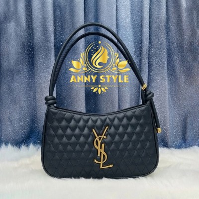 Premium Embroidery YSL Bags Black