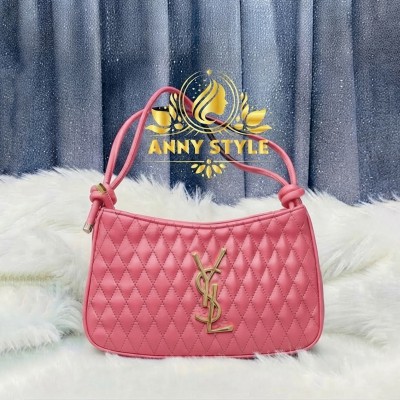 Premium Embroidery YSL Bags Pink
