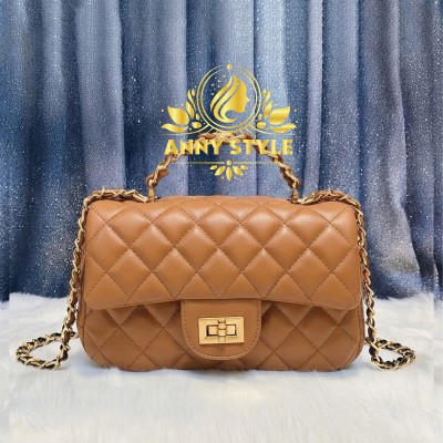 Premiun Chain Bags Cream