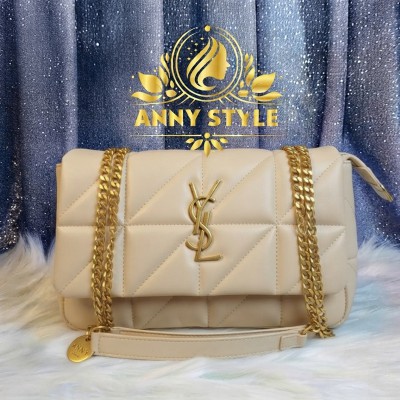 Premium YSL BOX Bags Cream